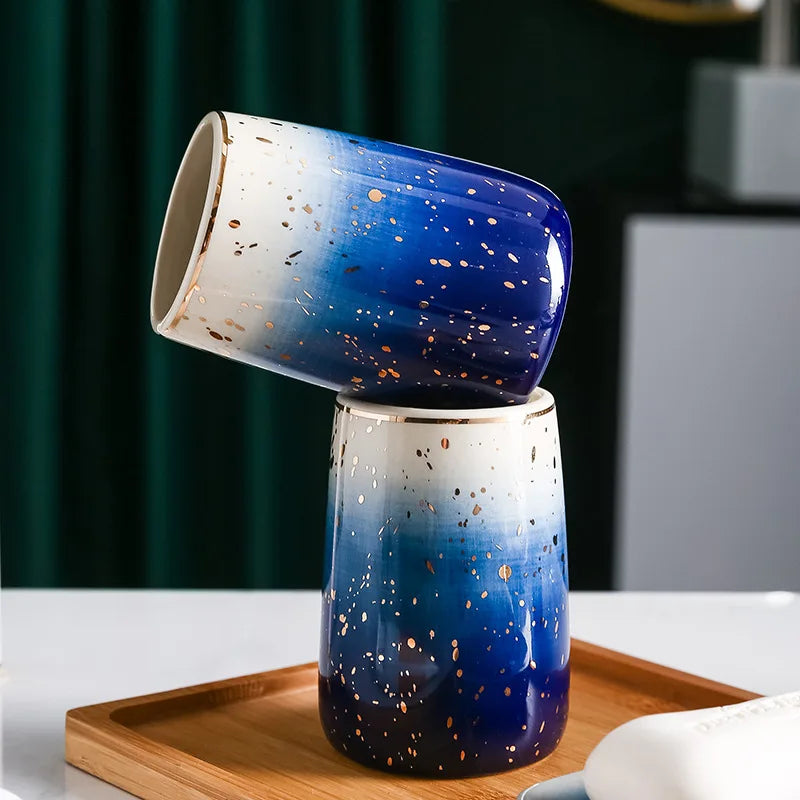 Ensemble de salle de bain LuxKeram en céramique