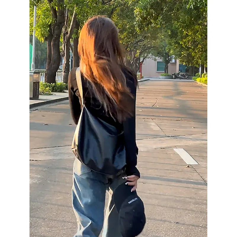 LuxSoft | Sac à épaule en cuir souple à la mode