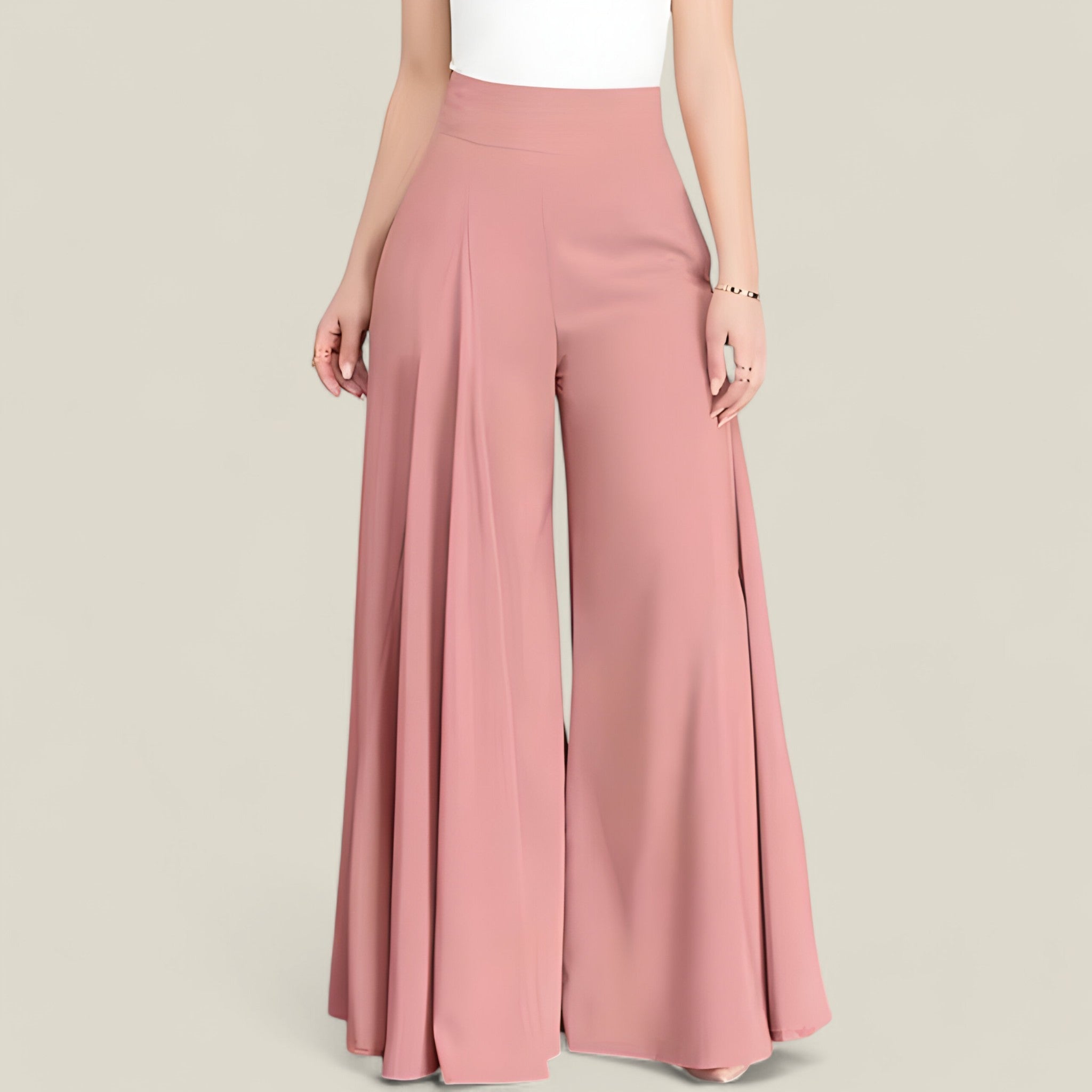 Clara - Pantalon taille haute intemporel