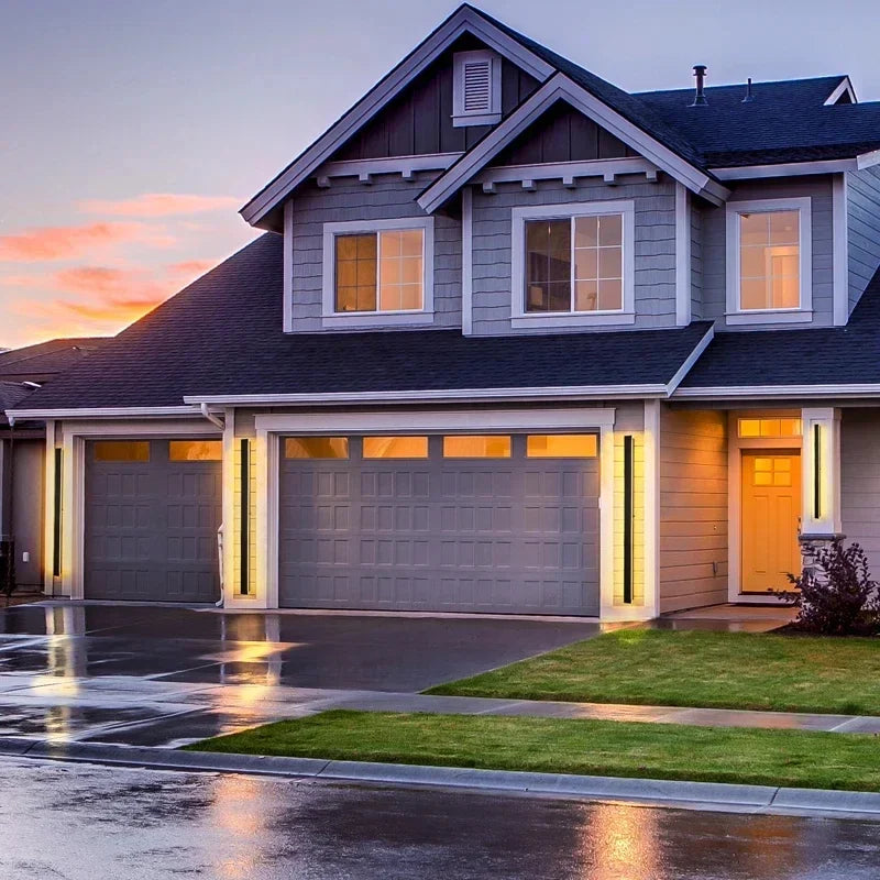 Lunor Moderne Applique Murale Extérieure Linéaire – Métal & Acrylique pour Terrasse & Entrée