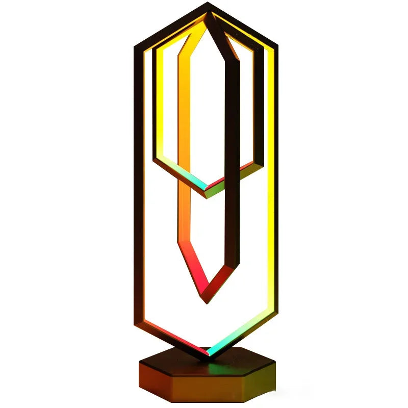 LumiFlex – Lampe de table LED moderne avec contrôle tactile pour un éclairage personnalisé