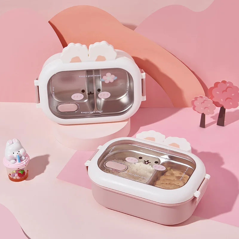 HopNChomp - Boîte à lunch pour enfant motif lapin