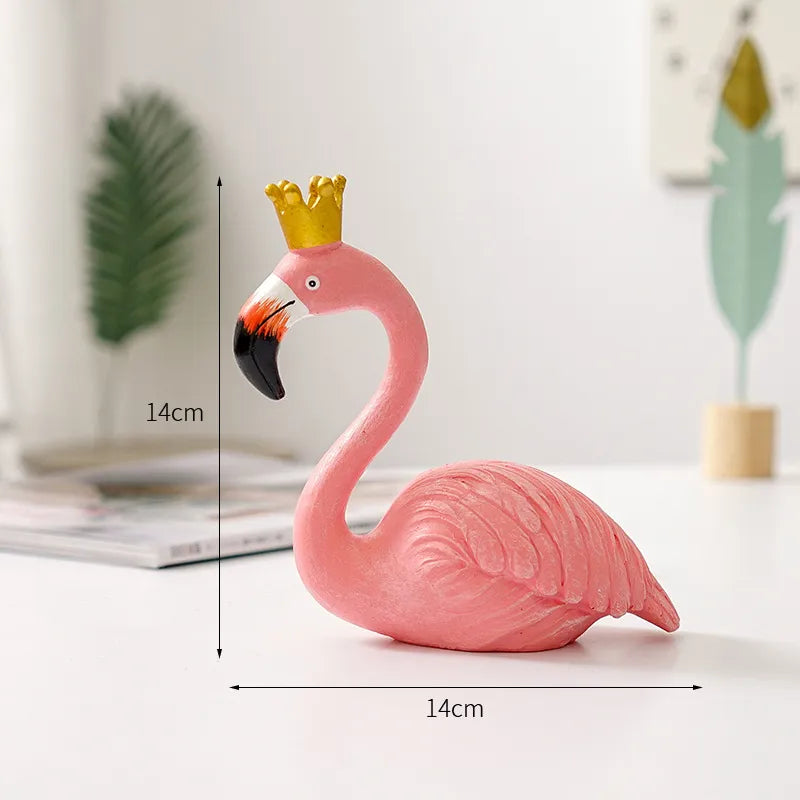 Figurine de flamant décoratif Flamora – Élégance et caractère unique pour votre maison