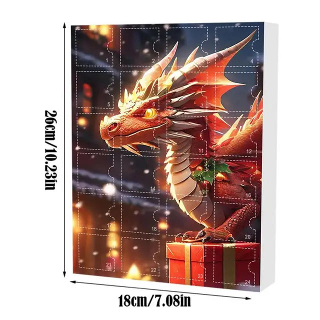 Calendrier de l'Avent Puzzle Dragon de 24 jours