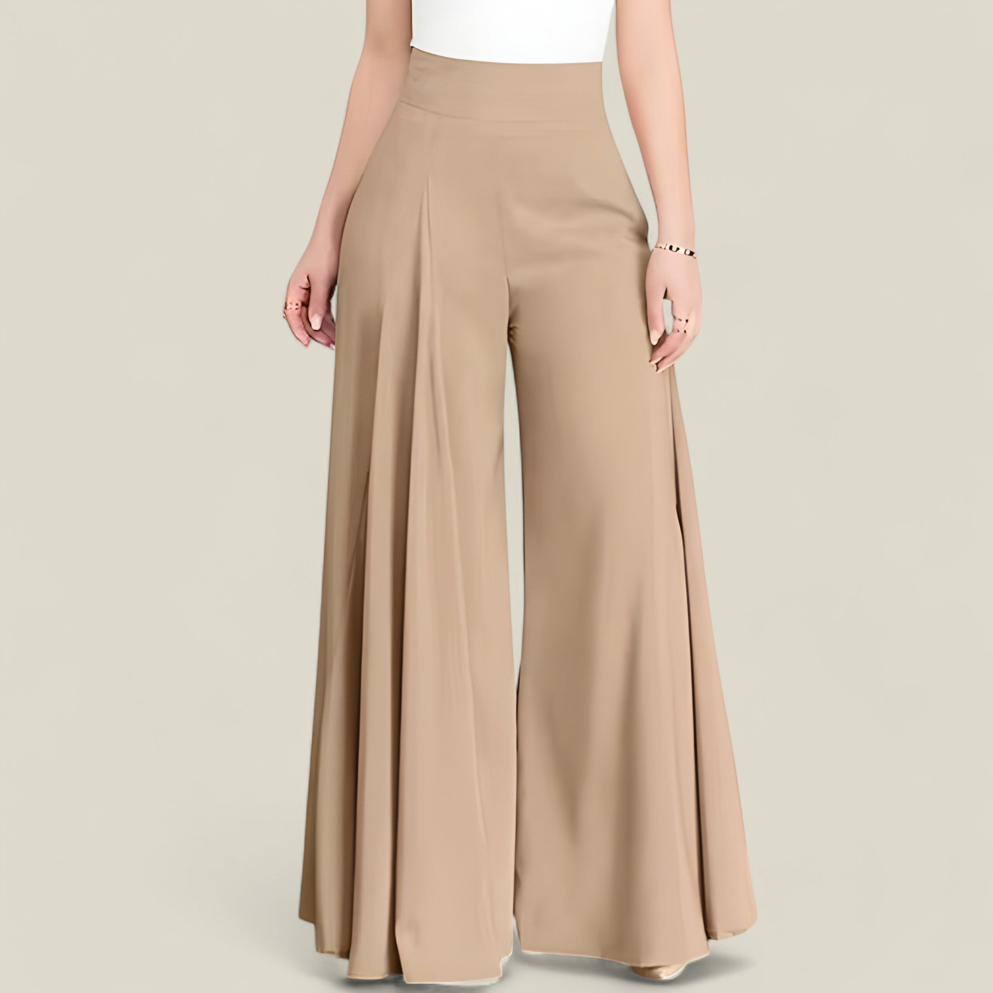 Clara - Pantalon taille haute intemporel