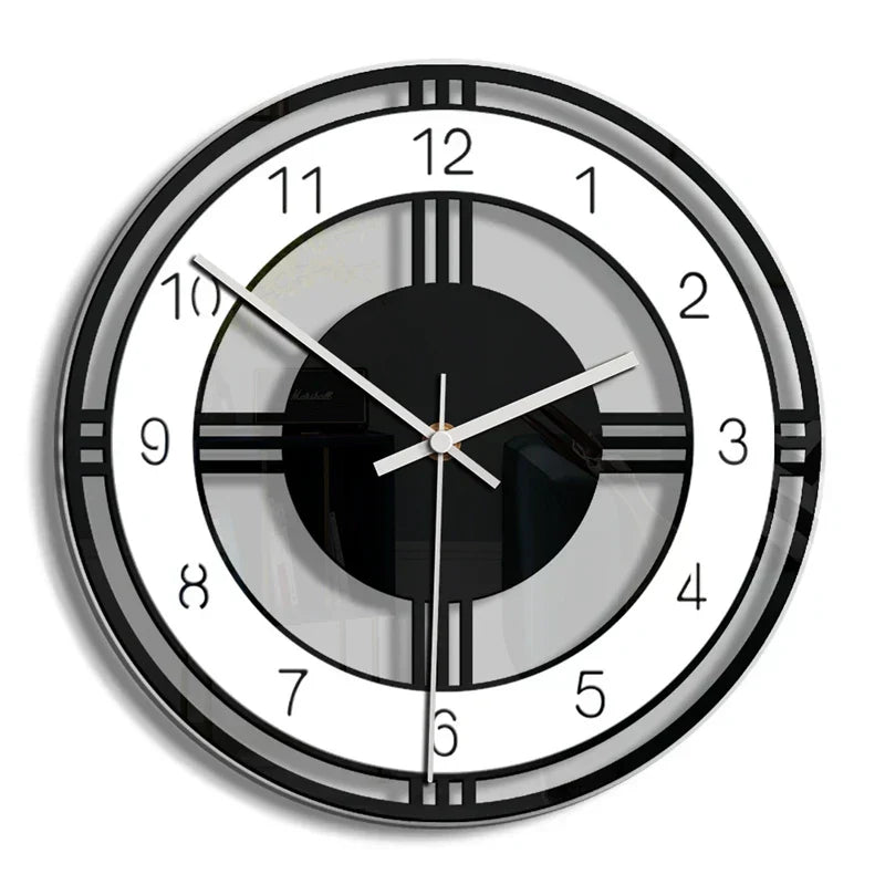 Monokrom Harmony – Horloge murale moderne et minimaliste