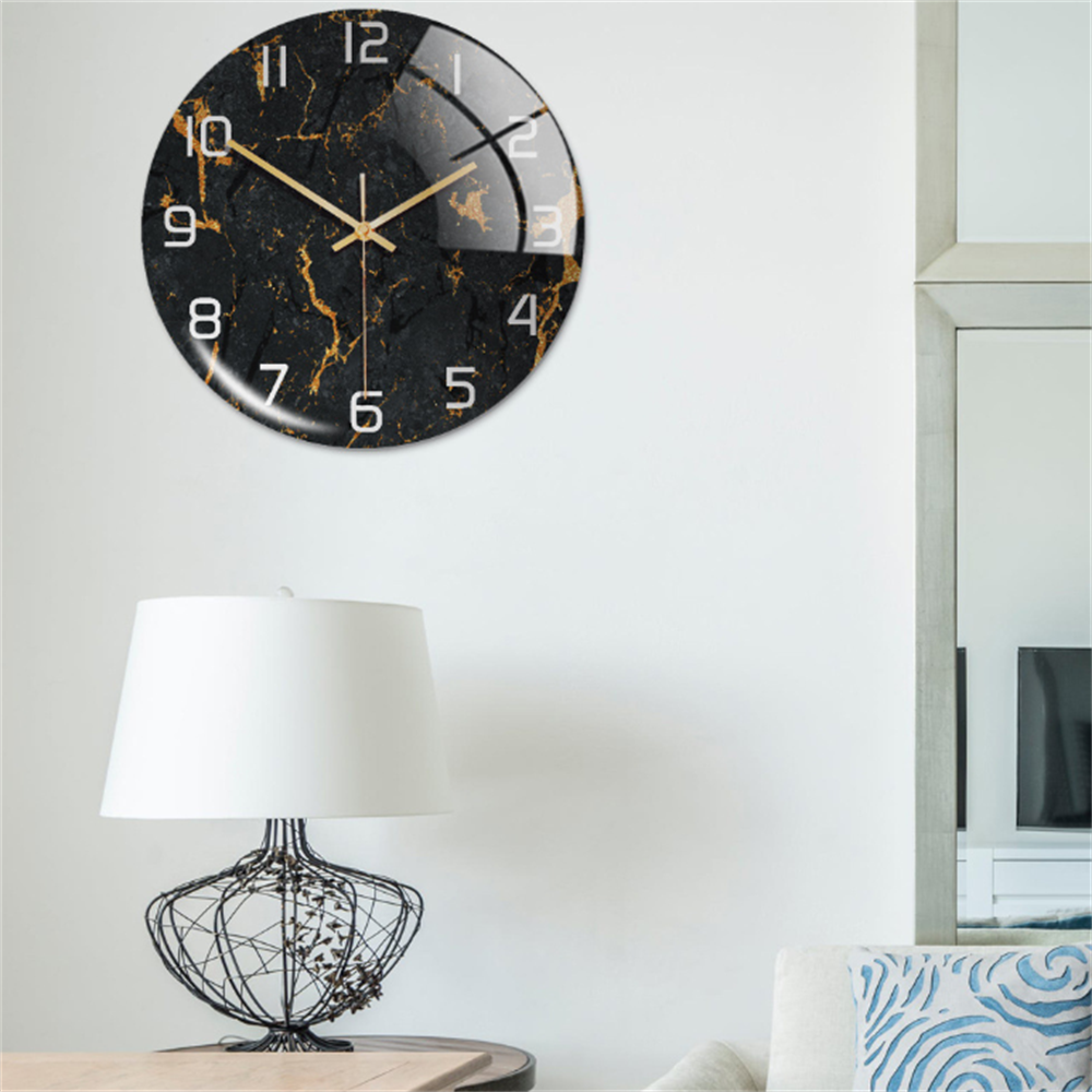 LuxClock - Horloge murale ronde de luxe