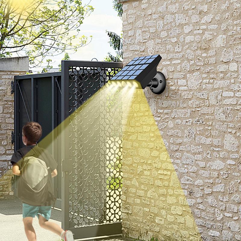 LumaBeam lampe murale extérieure à 5 LED - Lampe de sécurité avec détecteur de mouvement