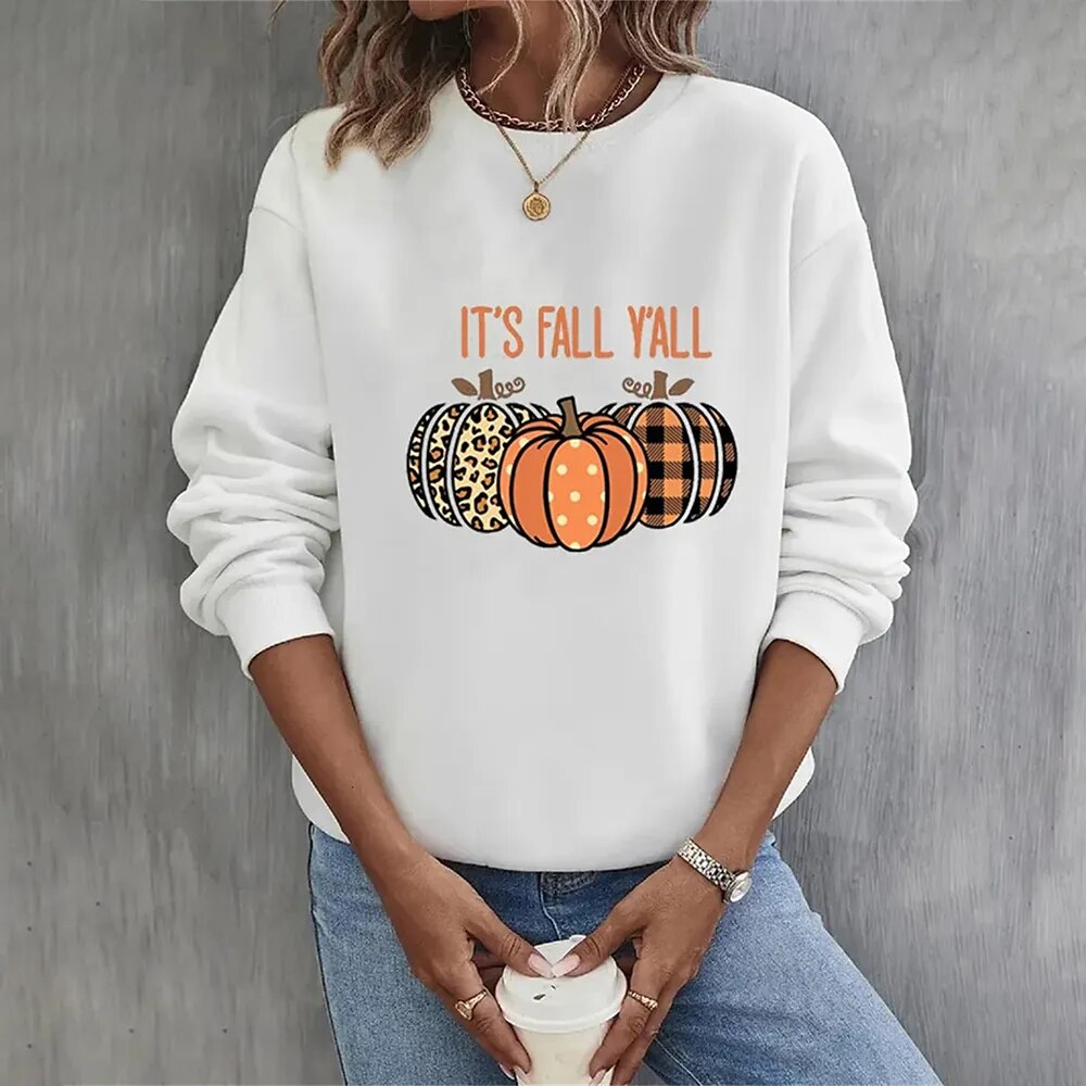 Sweatshirt Citrouille d'Halloween