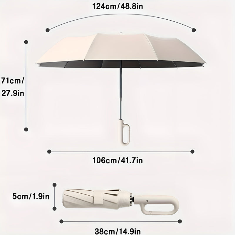 WeatherGuard - Parapluie professionnel résistant au vent