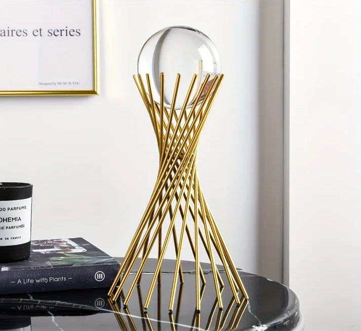 LumaSphere - collection d'accents en verre raffiné pour un intérieur moderne