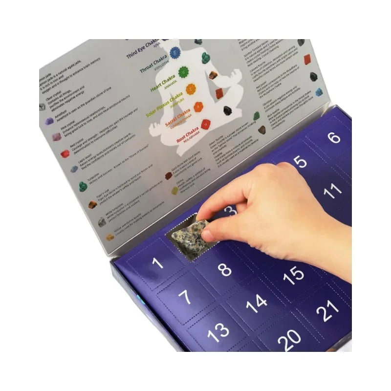 Calendrier de l'Avent en Gemmes de Cristal Ava