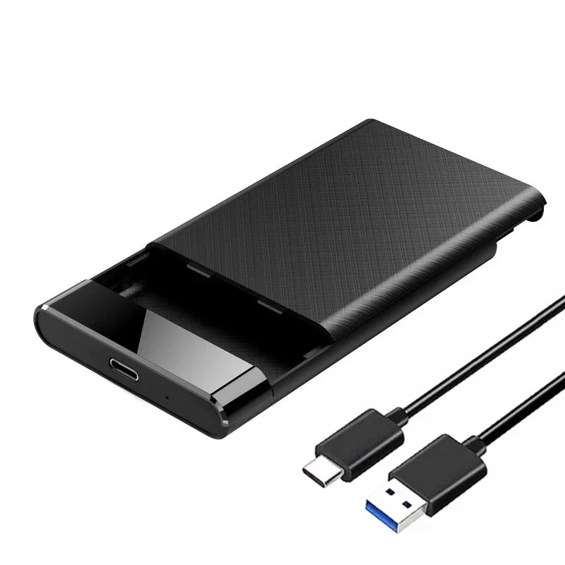 SpeedVault - Disque dur USB 3.1 Type-C de 2.5 pouces sans outil avec boîtier SSD