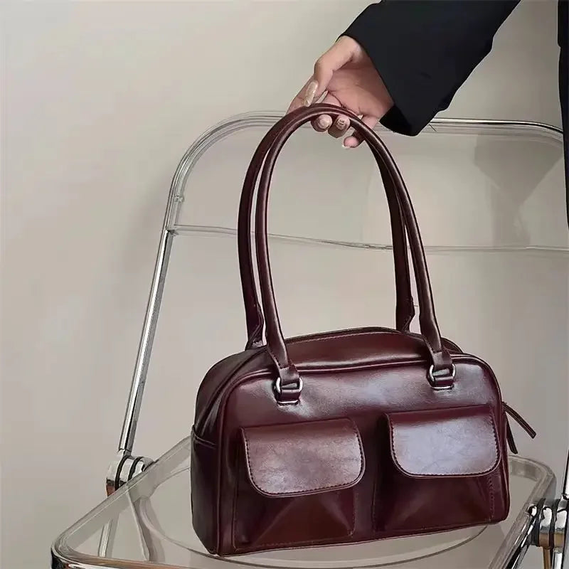 Sac à main d'affaires pour femmes élégant et vintage