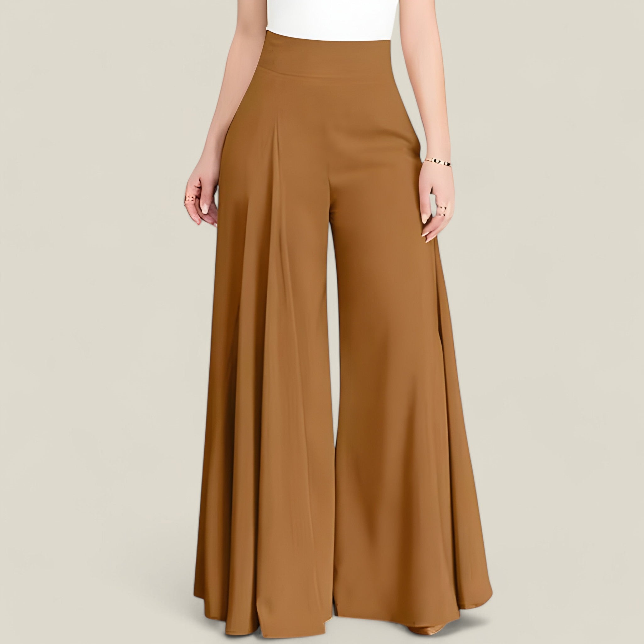 Clara - Pantalon taille haute intemporel