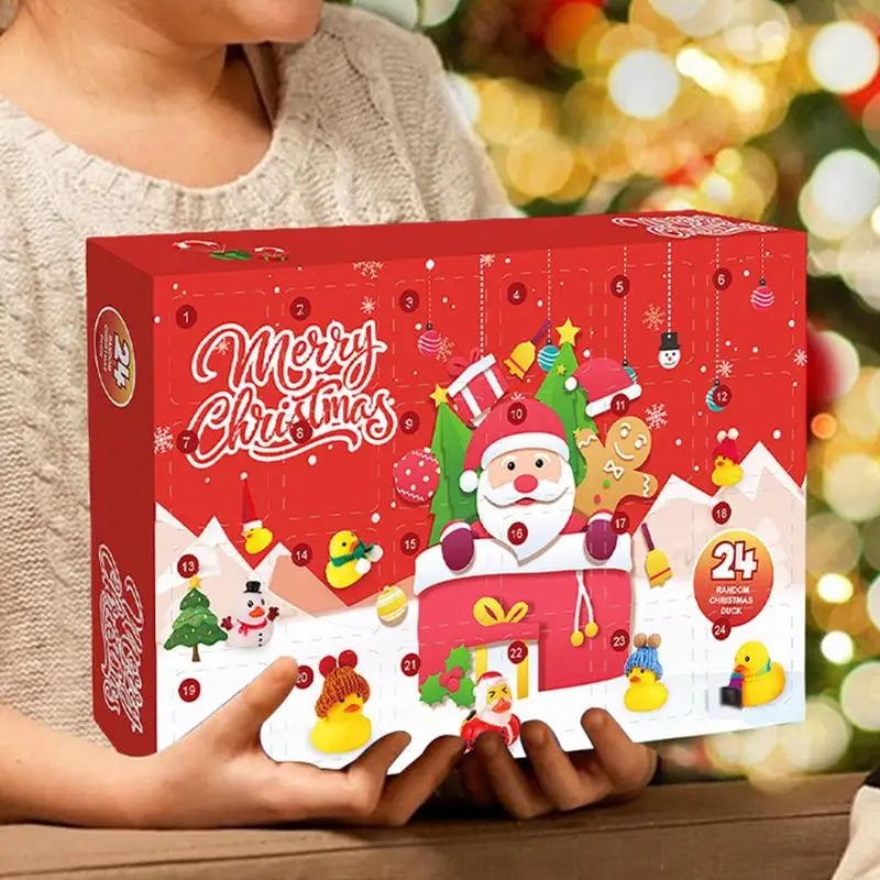 Calendrier de l'Avent Canard en Caoutchouc 2024 Compte à Rebours