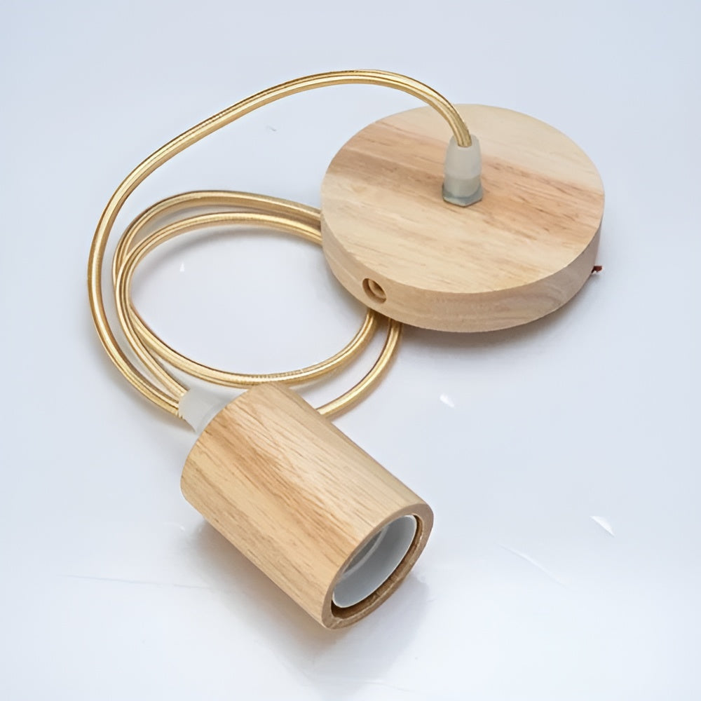 WoodHaven - lampe de plafond sophistiquée en bois