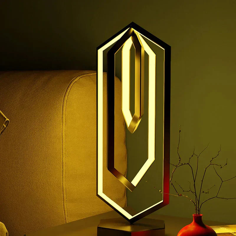 LumiFlex – Lampe de table LED moderne avec contrôle tactile pour un éclairage personnalisé