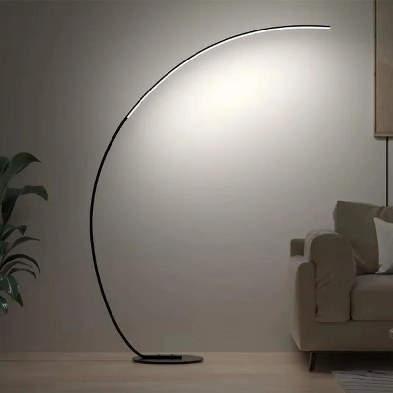ArcGlow - Lampe de sol moderne et minimaliste