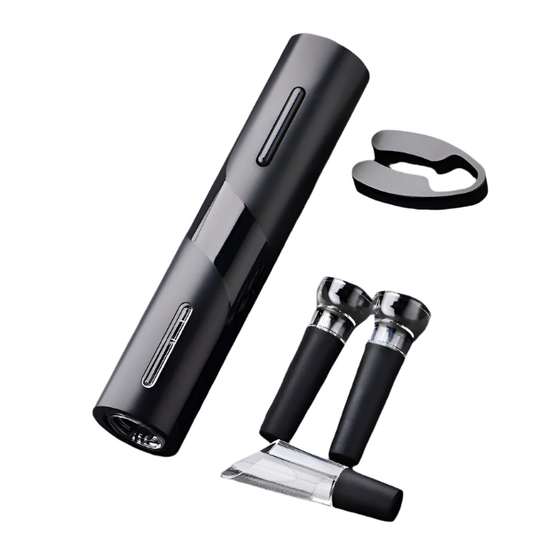 Set d'ouverture de vin électrique VinoLift – Ouverture de bouteille sans effort