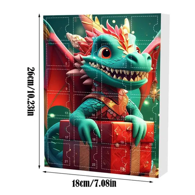 Calendrier de l'Avent Puzzle Dragon de 24 jours
