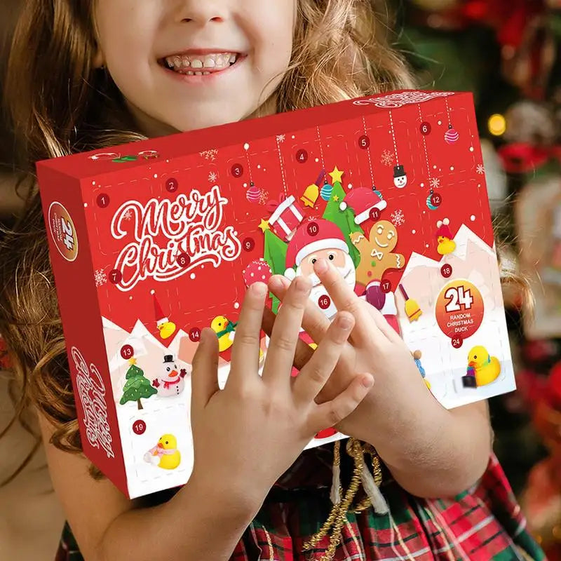 Calendrier de l'Avent Canard en Caoutchouc 2024 Compte à Rebours