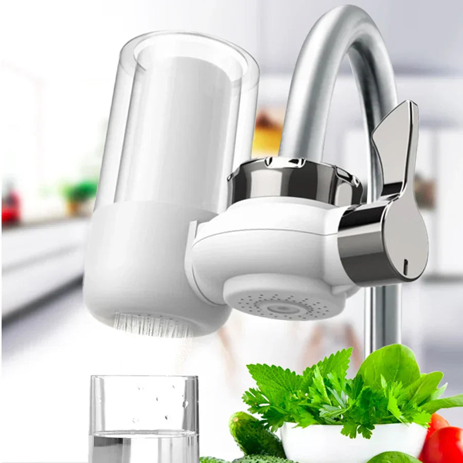 AquaPure Élégant et Efficace Filtre de Robinet – Eau Potable Fraîche et Propre Chaque Jour