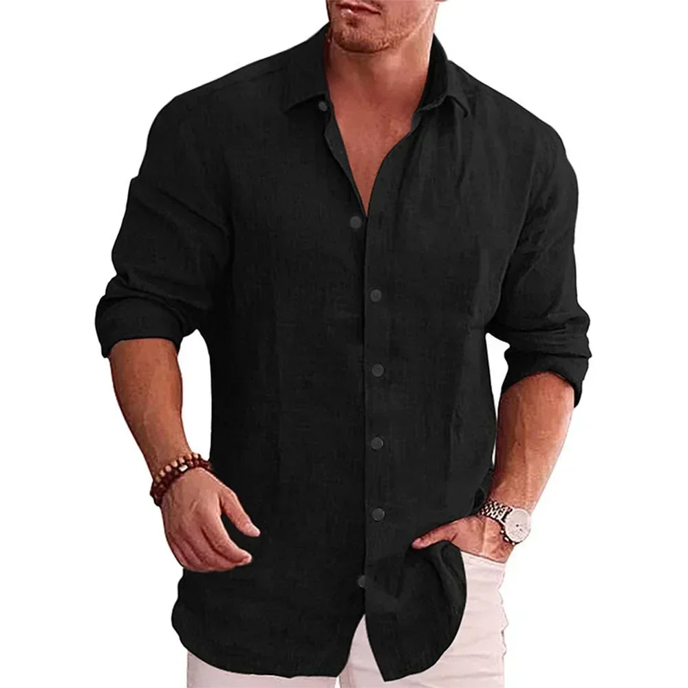 Chemise Décontractée à Manches Longues Oliver avec Boutonnage
