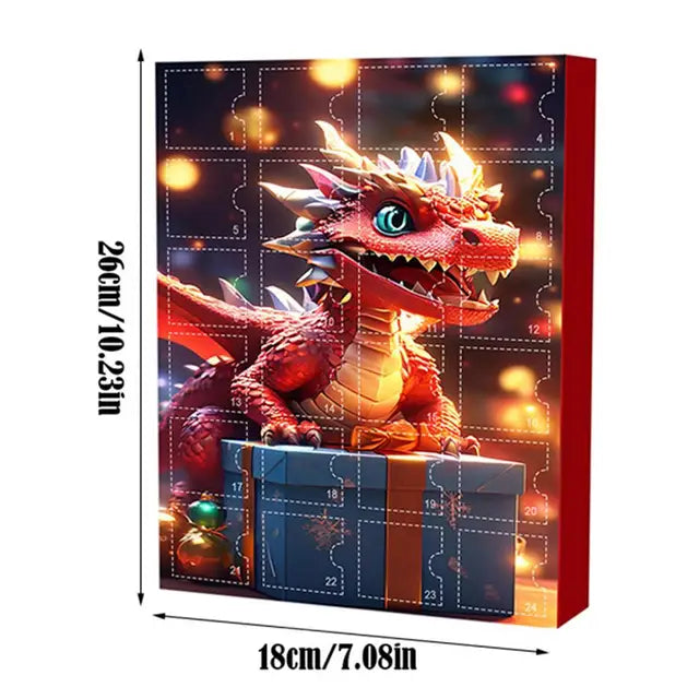 Calendrier de l'Avent Puzzle Dragon de 24 jours