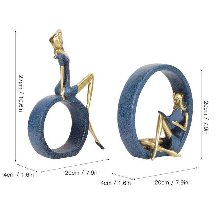 CircleGrace - Sculptures de femmes abstraites