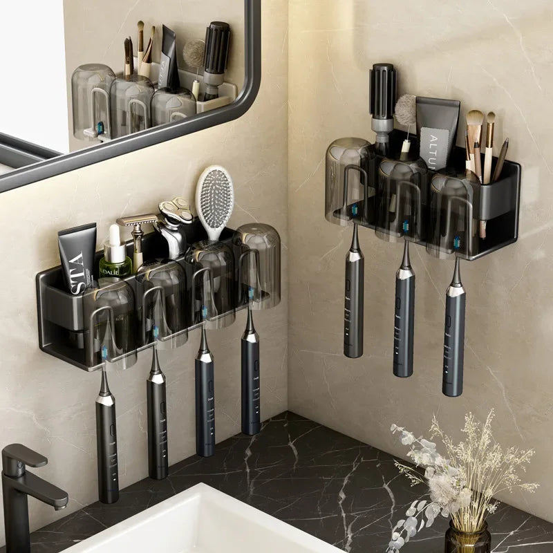 TidyTouch - Organisateur de salle de bain à fixer au mur