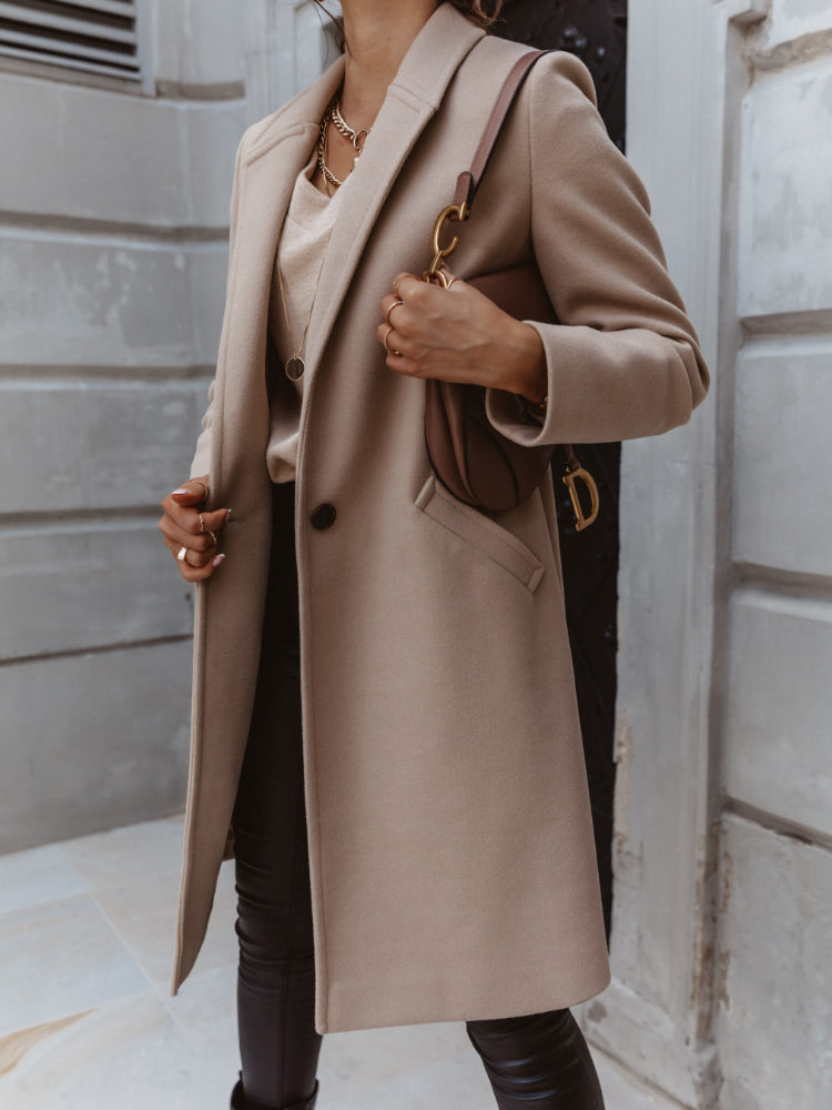 Manteau long classique Elena