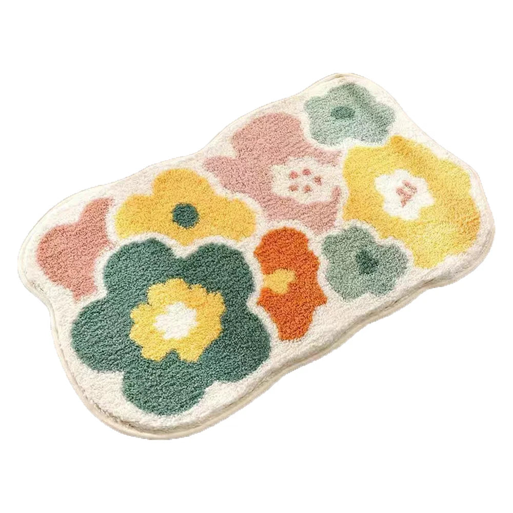 Tapis de salle de bain antidérapant Blomstebløv
