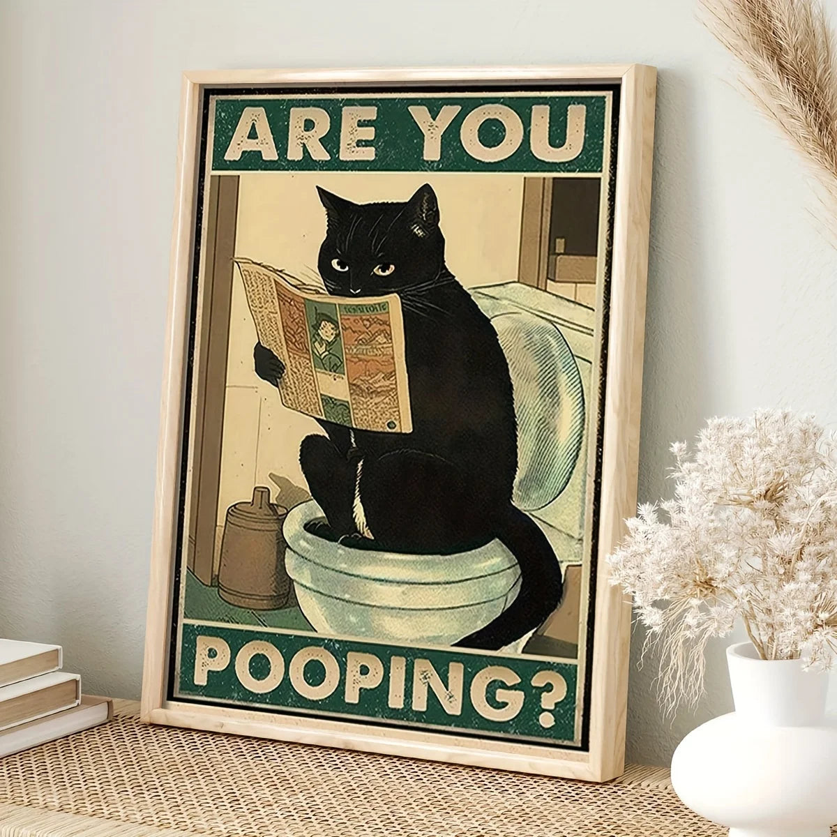 WhimPaws - Collection d'affiches humoristiques sur les chats
