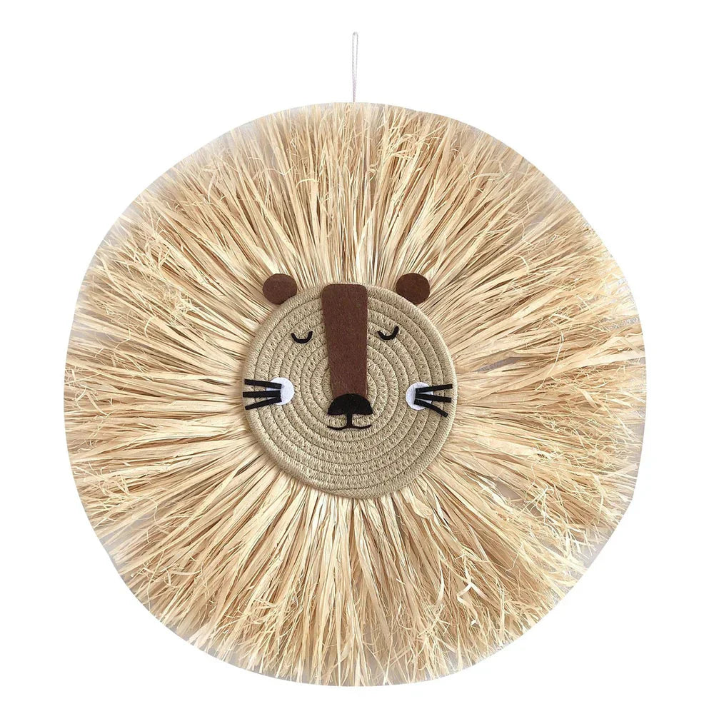 NordicWild – Tapis lourd tissé à la main avec motif animal