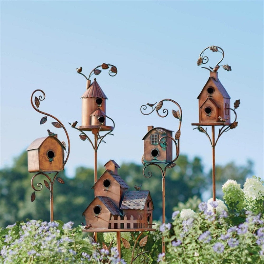 BirdHaven - Charmant nichoir décoratif pour jardin