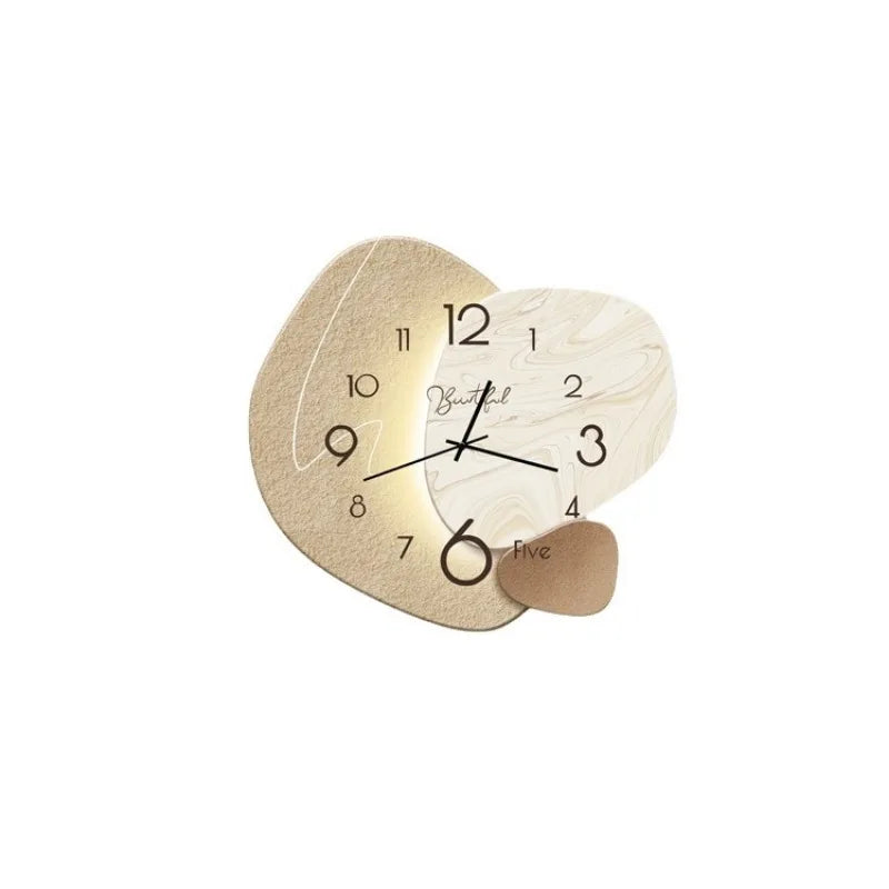 Horloge Murale Décorative Moderne LumiStyle – Parfaite pour les Espaces Élégants