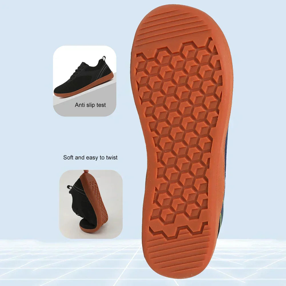 Elias Chaussures Légères avec Semelle Plate Antidérapante pour un Confort Supplémentaire