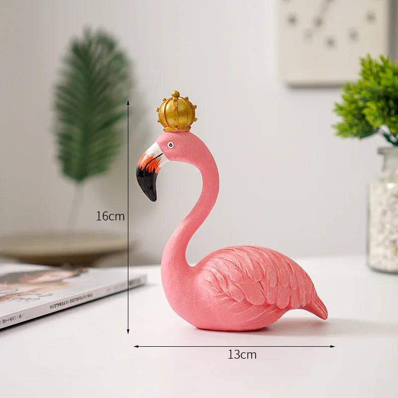 Figurine de flamant décoratif Flamora – Élégance et caractère unique pour votre maison