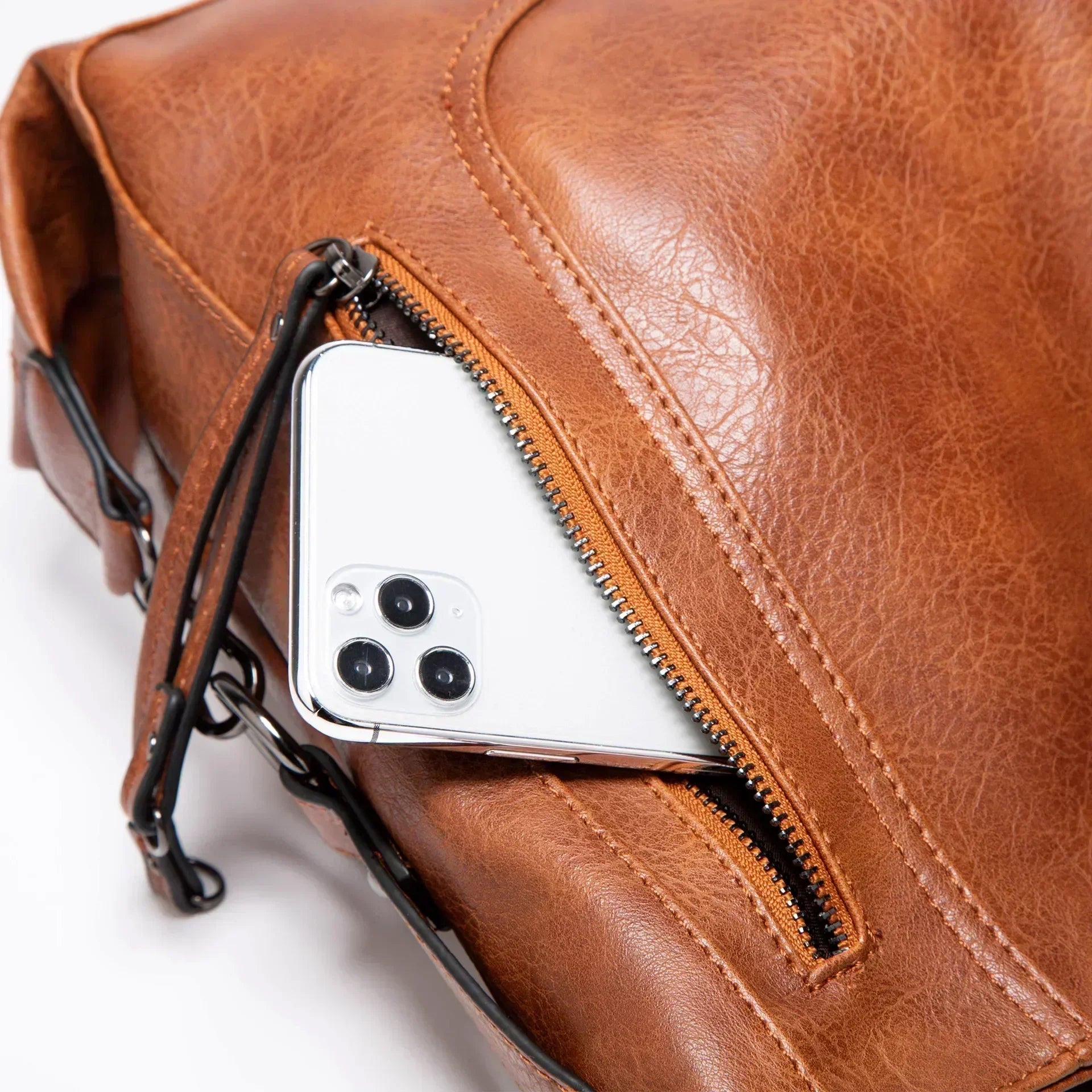 Miriam - Sac à bandoulière hobo spacieux avec fermeture éclair