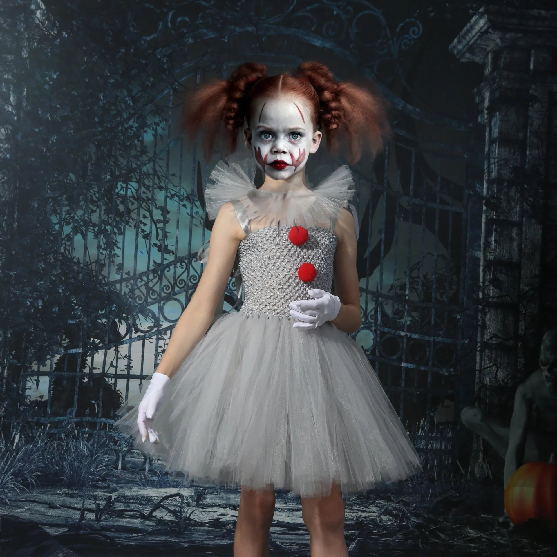 Robe Tutu de Clown Effrayant Charlotte