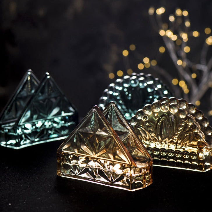 ÉléganceNap – Support de service élégant en verre