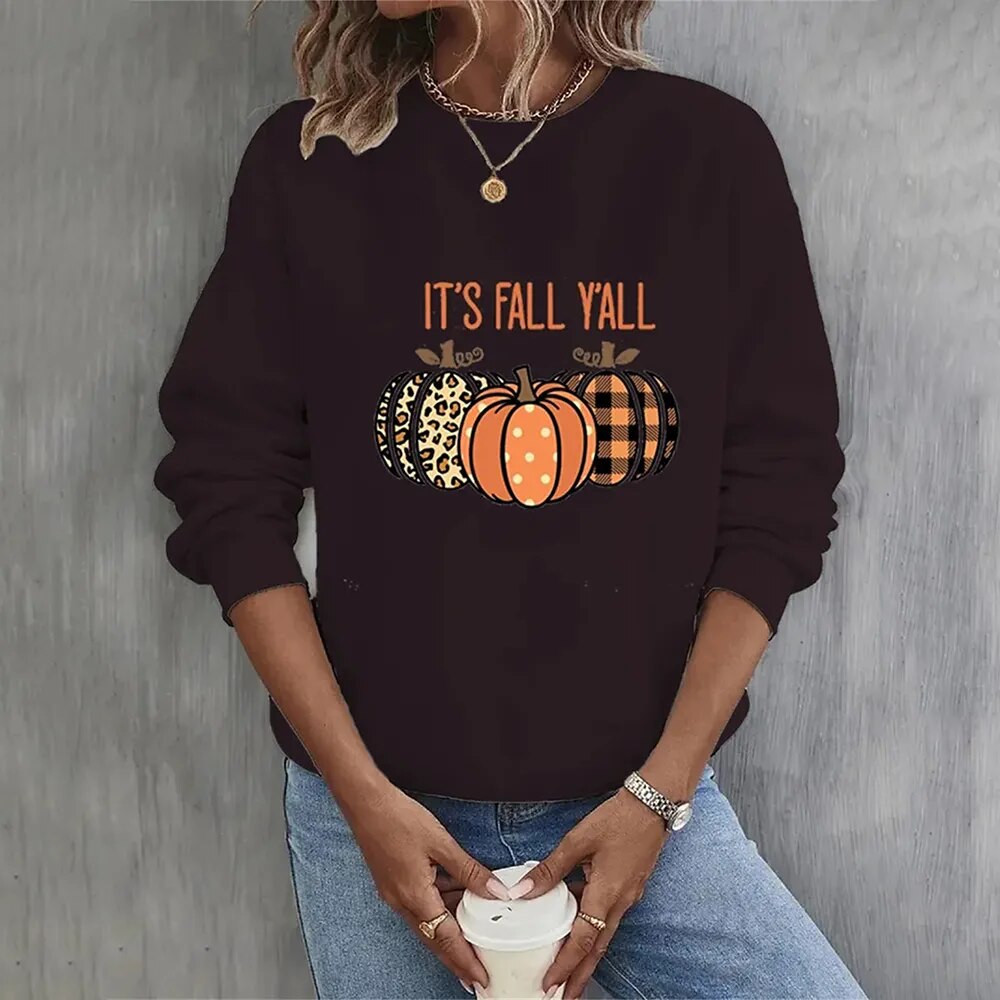 Sweatshirt Citrouille d'Halloween