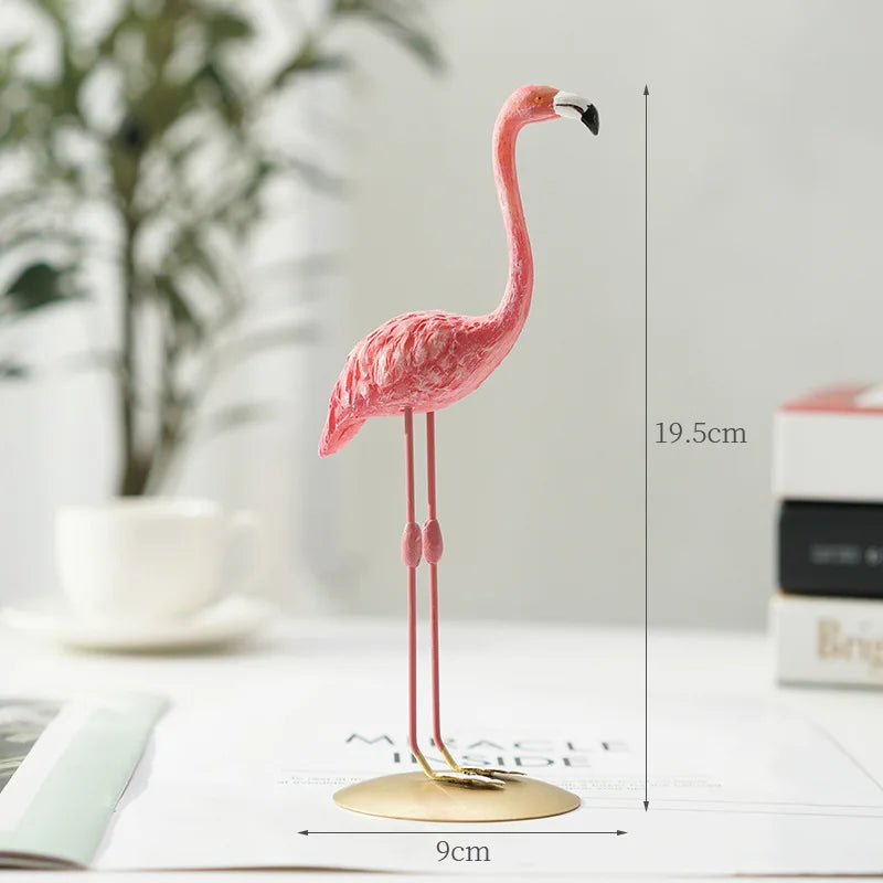 Figurine de flamant décoratif Flamora – Élégance et caractère unique pour votre maison