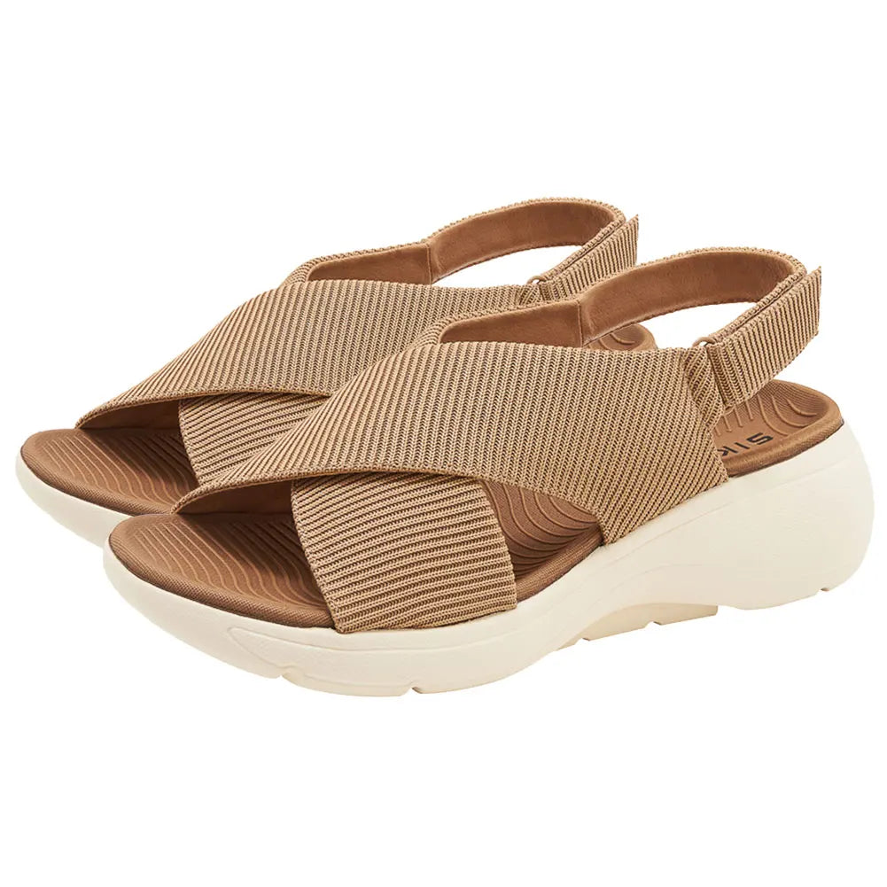 Vickie - Sandales compensées confortables pour femme
