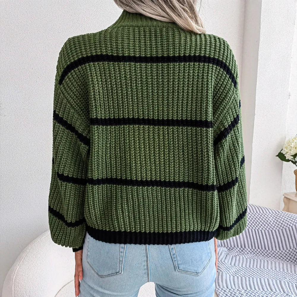 Pull rayé minimaliste Letecia
