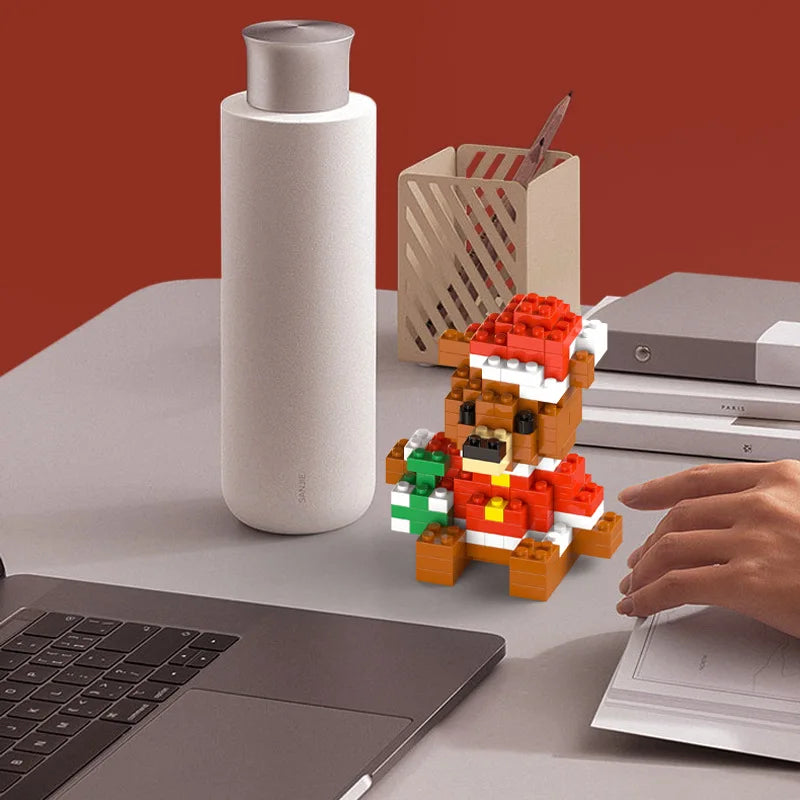 Blocs de construction sur le thème de Noël