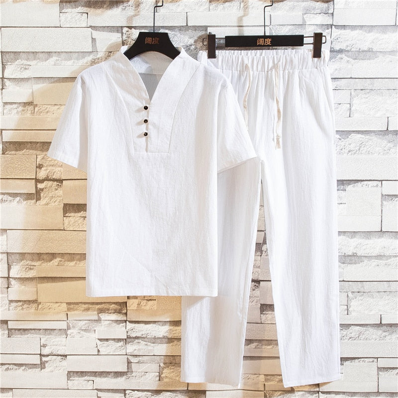 Noah - Ensemble de vêtements d'été en lin