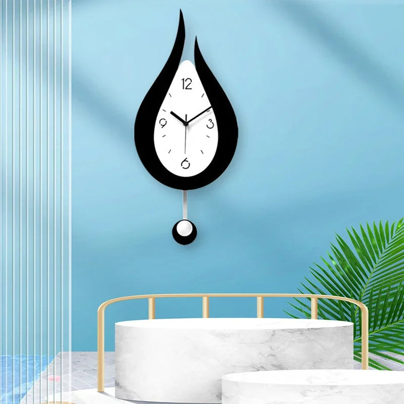 GraceTime Horloge Murale Élégante – Touche Décorative Stylée pour Votre Maison