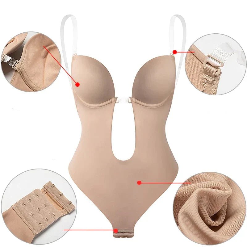 Combinaison gainante Princesse | Contouring impeccable avec confort élégant